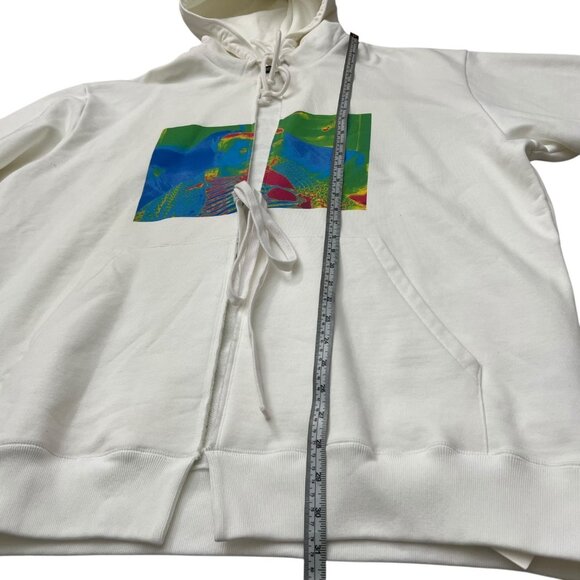 Christian Dada Masanori Morikawa Tie Front Graphic Oversized Hoodie Size 50 US M - Picture 8 of 11